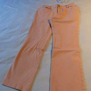 Lauren RL tan jodhpur-style cropped pants US 10